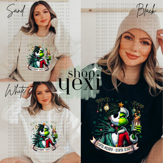 Sorta Merry Sorta Scary Crewneck